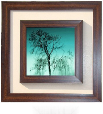 

Lila Painting DVL- M- 478 With Wooden Frame Canvas Art(15 inch X 15 inch)