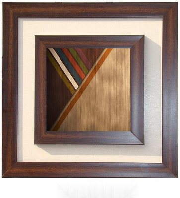 

Lila Painting DVL- S- 510 With Wooden Frame Canvas Art(12 inch X 12 inch)