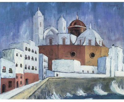 

Snapgalaxy Art Panel - Cadiz by Walter Gramatte(12 inch X inch 16, Multicolor)