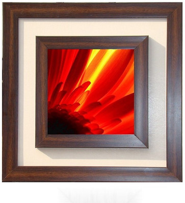 

Lila Painting DVL- L- 382 With Wooden Frame Canvas Art(18 inch X 18 inch)