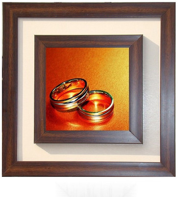 

Lila Painting DVL- S- 817 With Wooden Frame Canvas Art(12 inch X 12 inch)