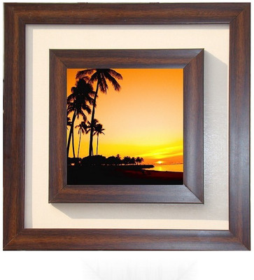 

Lila Painting DVL- M-1065 With Wooden Frame Canvas Art(15 inch X 15 inch)