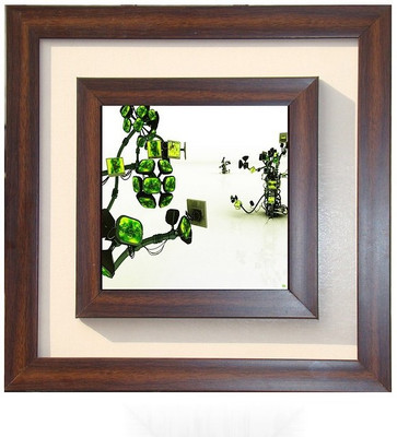

Lila Painting DVL- S- 322 With Wooden Frame Canvas Art(12 inch X 12 inch)