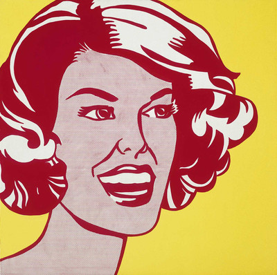

Tallenge - Roy Lichtenstein - Head - Red And Yellow - Unframed Rolled A3 Size Poster Paper Print(16.5 inch X 11.6 inch, Rolled)