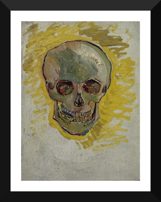

Tallenge - Van Gogh - Skull - Framed A3 Size Poster Paper Print(17 inch X 12 inch, Framed)