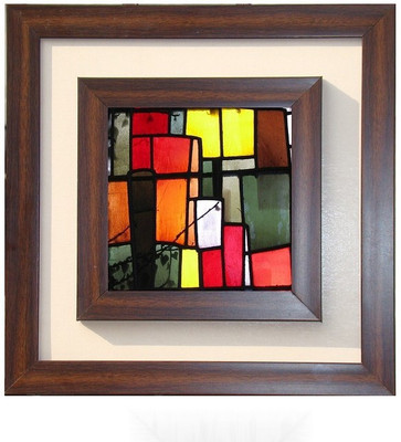 

Lila Painting DVL- L-1006 With Wooden Frame Canvas Art(18 inch X 18 inch)