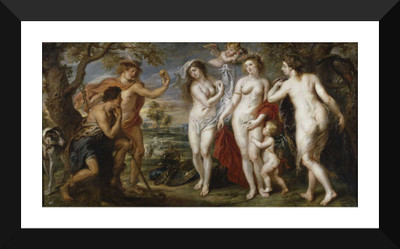

Tallenge - Peter Paul Rubens - Judgement Of Paris - Framed A3 Size Poster Paper Print(17 inch X 12 inch, Framed)