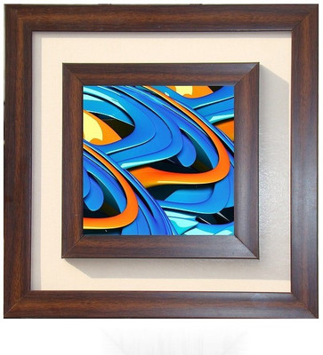 

Lila Painting DVL- L- 519 With Wooden Frame Canvas Art(18 inch X 18 inch)