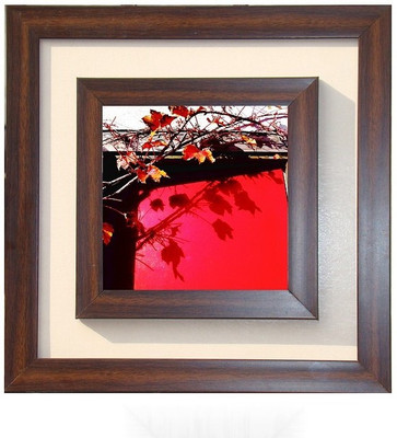 

Lila Painting DVL- L- 405 With Wooden Frame Canvas Art(18 inch X 18 inch)