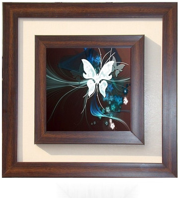 

Lila Painting DVL- L- 594 With Wooden Frame Canvas Art(18 inch X 18 inch)