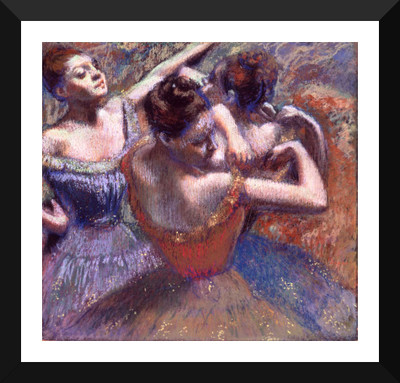 

Tallenge - Edgar Degas - The Dancers - Framed A3 Size Poster Paper Print(17 inch X 12 inch, Framed)