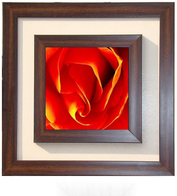 

Lila Painting DVL- S- 236 With Wooden Frame Canvas Art(12 inch X 12 inch)