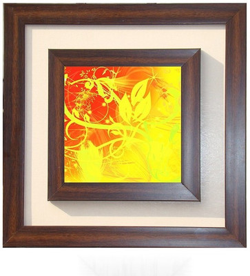 Lila Painting DVL- L- 236 With Wooden Frame Canvas Art(18 inch X 18 inch)