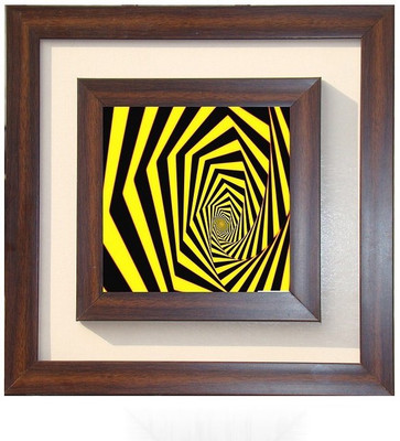 

Lila Painting DVL- M- 558 With Wooden Frame Canvas Art(15 inch X 15 inch)