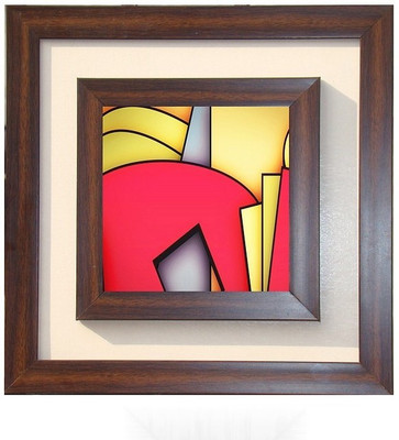 

Lila Painting DVL- L- 563 With Wooden Frame Canvas Art(18 inch X 18 inch)