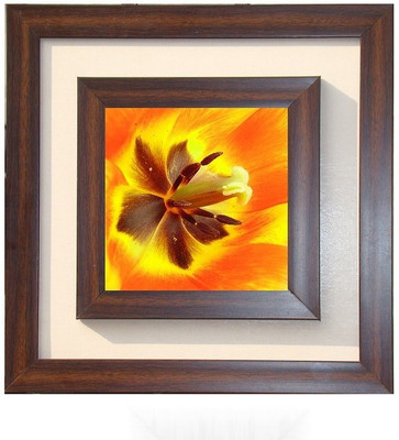

Lila Painting DVL- S-1061 With Wooden Frame Canvas Art(12 inch X 12 inch)