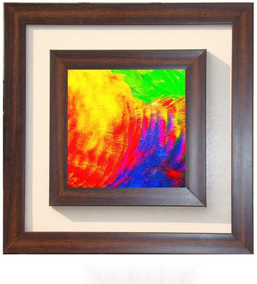 

Lila Painting DVL- L-1001 With Wooden Frame Canvas Art(18 inch X 18 inch)