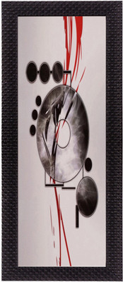 eCraftIndia Abstract Matt Texture Framed UV Canvas 16 inch x 7 inch Painting(With Frame)