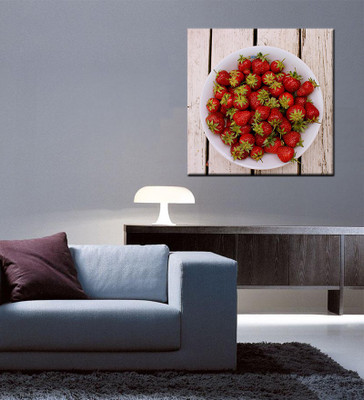 

Tallenge Christmas Collection - Strawberries - Gallery Wrap Canvas Art(15 inch X 15 inch, Stretched)