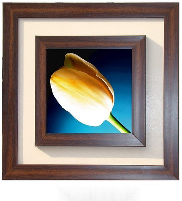

Lila Painting DVL- S- 335 With Wooden Frame Canvas Art(12 inch X 12 inch)