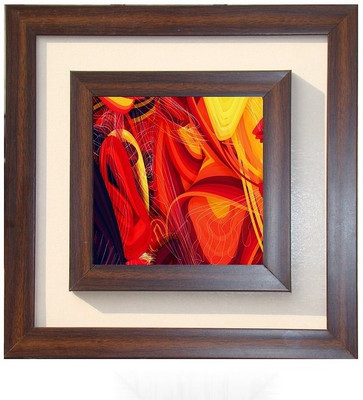 

Lila Painting DVL- S- 516 With Wooden Frame Canvas Art(12 inch X 12 inch)