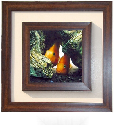 

Lila Painting DVL- L-1032 With Wooden Frame Canvas Art(18 inch X 18 inch)