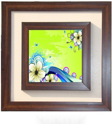 

Lila Painting DVL- S- 577 With Wooden Frame Canvas Art(12 inch X 12 inch)