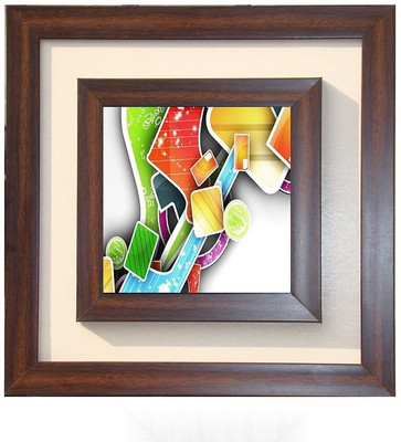

Lila Painting DVL- M- 517 With Wooden Frame Canvas Art(15 inch X 15 inch)