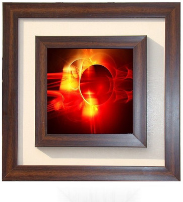 

Lila Painting DVL- S- 329 With Wooden Frame Canvas Art(12 inch X 12 inch)