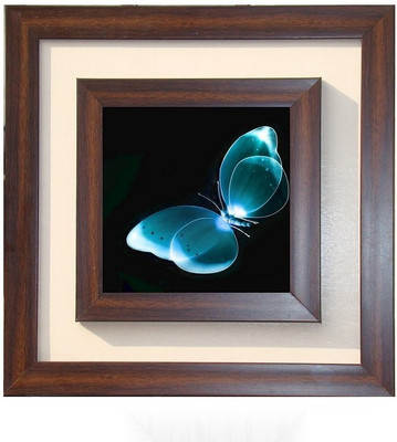 

Lila Painting DVL- S- 662 With Wooden Frame Canvas Art(12 inch X 12 inch)