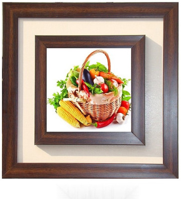 

Lila Painting DVL- M- 722 With Wooden Frame Canvas Art(15 inch X 15 inch)