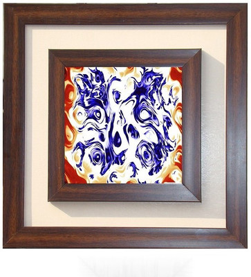 

Lila Painting DVL- M- 528 With Wooden Frame Canvas Art(15 inch X 15 inch)