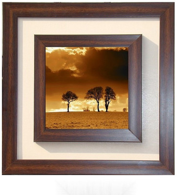 

Lila Painting DVL- L- 254 With Wooden Frame Canvas Art(18 inch X 18 inch)
