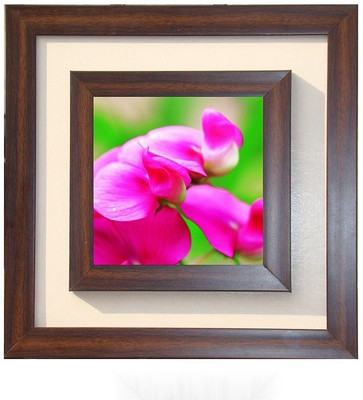 

Lila Painting DVL- S- 758 With Wooden Frame Canvas Art(12 inch X 12 inch)