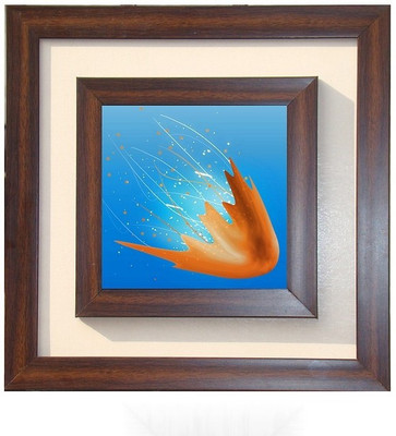 

Lila Painting DVL- M- 705 With Wooden Frame Canvas Art(15 inch X 15 inch)