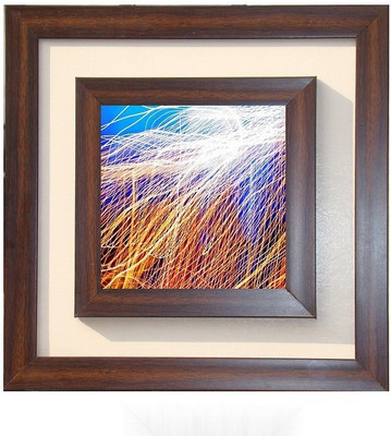 

Lila Painting DVL- L- 551 With Wooden Frame Canvas Art(18 inch X 18 inch)