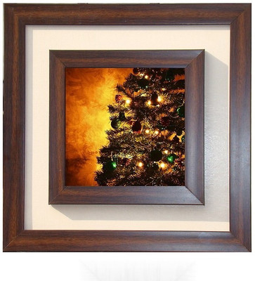 

Lila Painting DVL- L- 817 With Wooden Frame Canvas Art(18 inch X 18 inch)