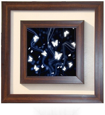 

Lila Painting DVL- L- 503 With Wooden Frame Canvas Art(18 inch X 18 inch)