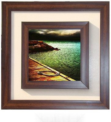 

Lila Painting DVL- L- 786 With Wooden Frame Canvas Art(18 inch X 18 inch)