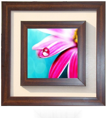

Lila Painting DVL- M- 370 With Wooden Frame Canvas Art(15 inch X 15 inch)