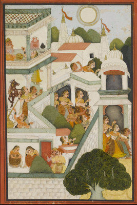 

Tallenge - An illustration To The Bhagavata Purana - A3 Size Rolled Poster Paper Print(16.5 inch X 11.7 inch, Rolled)