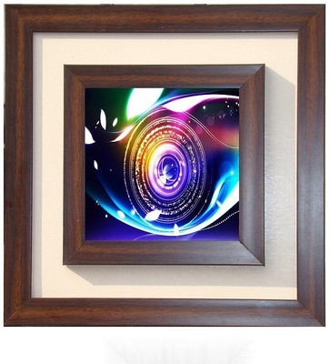 

Lila Painting DVL- L- 406 With Wooden Frame Canvas Art(18 inch X 18 inch)