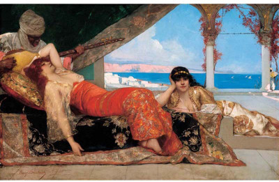 

Tallenge Modern Masters Collection - Favorite of the Emir by Jean-Joseph Benjamin-Constant - A3 Size Premium Quality Rolled Poster Paper Print(16.5 inch X 11.7 inch, Rolled)