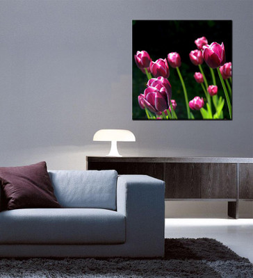 

Tallenge Christmas Collection - Spring Time Tulips - Gallery Wrap Canvas Art(15 inch X 15 inch, Stretched)