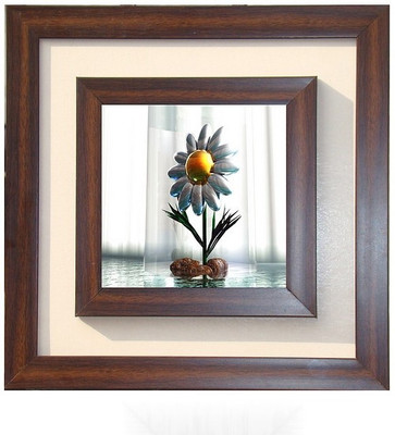 

Lila Painting DVL- L- 265 With Wooden Frame Canvas Art(18 inch X 18 inch)