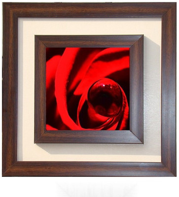 

Lila Painting DVL- M- 249 With Wooden Frame Canvas Art(15 inch X 15 inch)