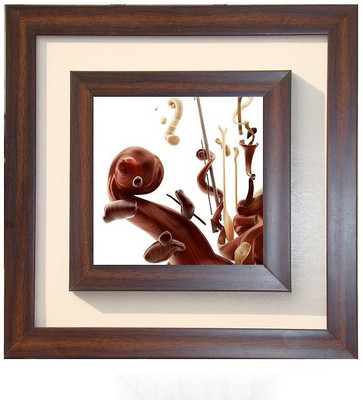 

Lila Painting DVL- L- 711 With Wooden Frame Canvas Art(18 inch X 18 inch)