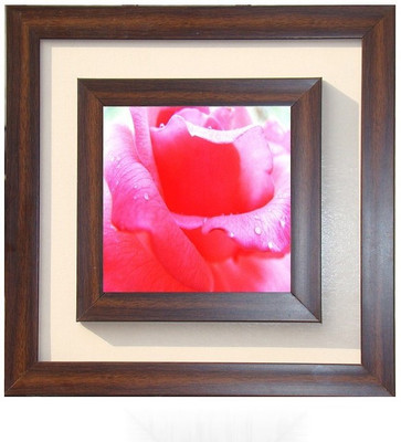 

Lila Painting DVL- S- 256 With Wooden Frame Canvas Art(12 inch X 12 inch)