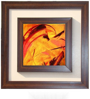 

Lila Painting DVL- M- 286 With Wooden Frame Canvas Art(15 inch X 15 inch)