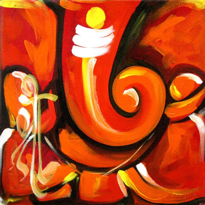 

Tallenge - Rakta Ganpati - Unframed Rolled A3 Size Poster Paper Print(16.5 inch X 11.6 inch, Rolled)